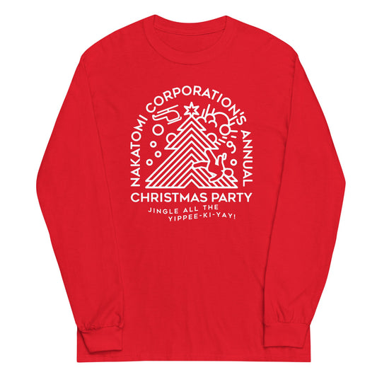 Nakatomi Christmas Party Unisex Long Sleeve Tee