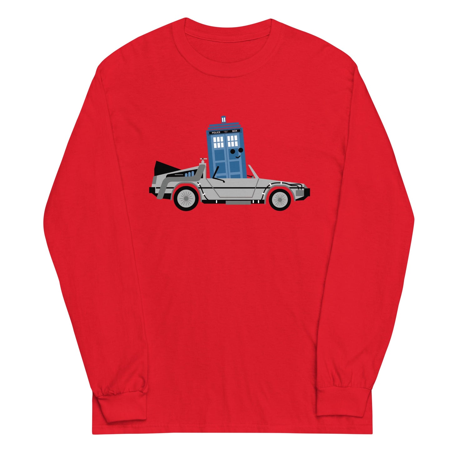 Time Machine x Two Unisex Long Sleeve Tee