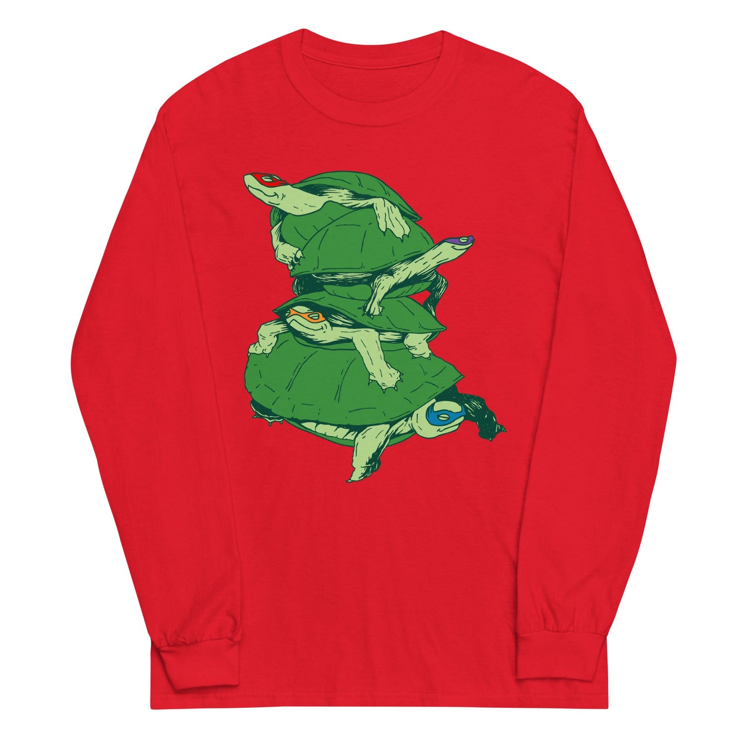 Masked Turtles Unisex Long Sleeve Tee
