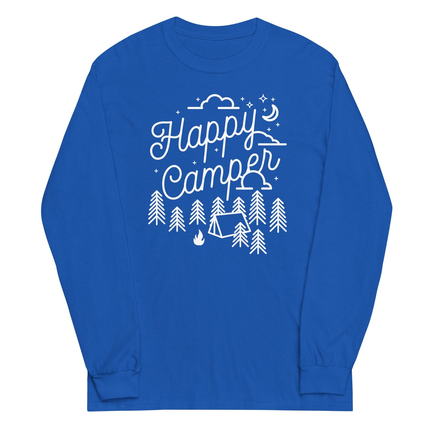Happy Camper Unisex Long Sleeve Tee