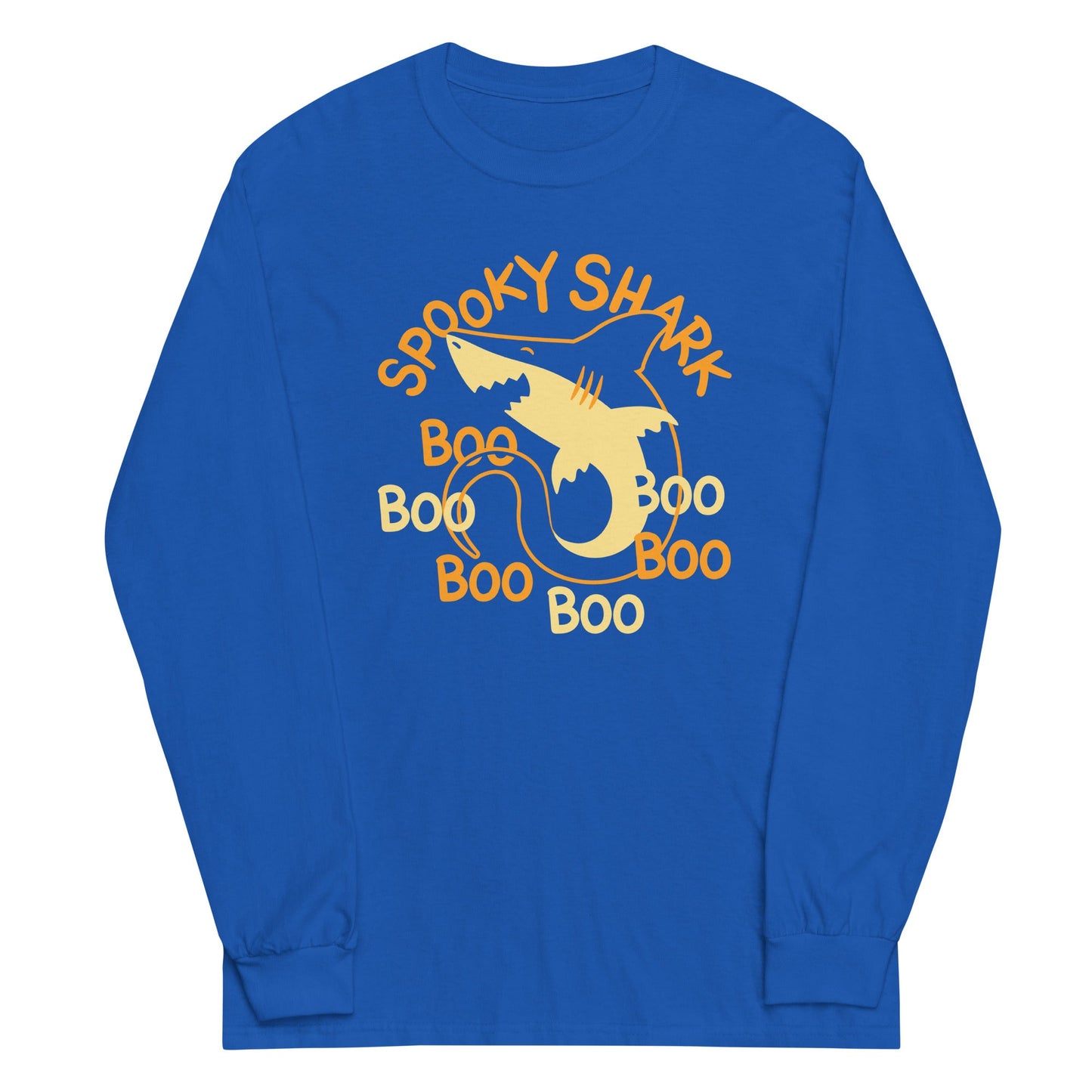Spooky Shark Unisex Long Sleeve Tee