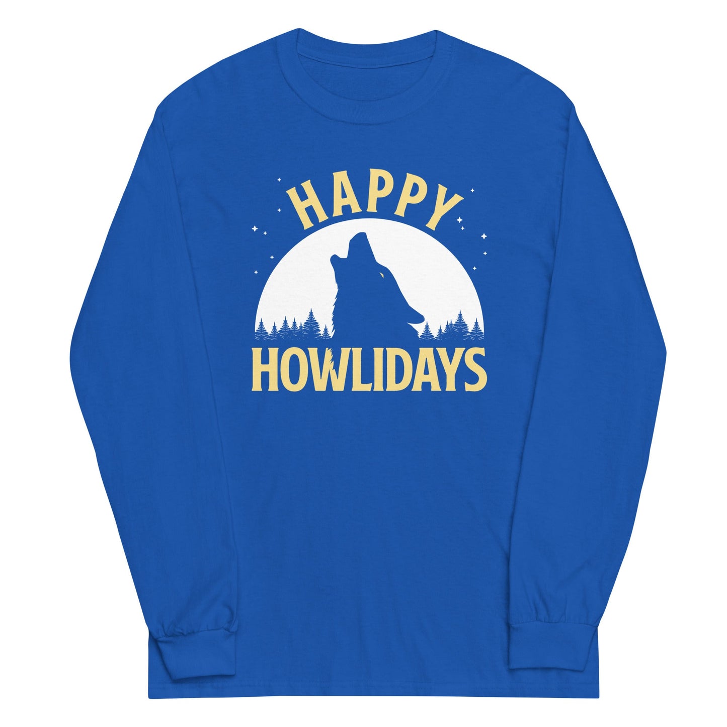 Happy Howlidays Unisex Long Sleeve Tee