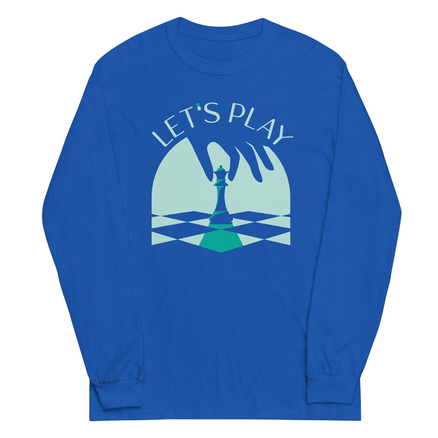 Let's Play Chess Unisex Long Sleeve Tee