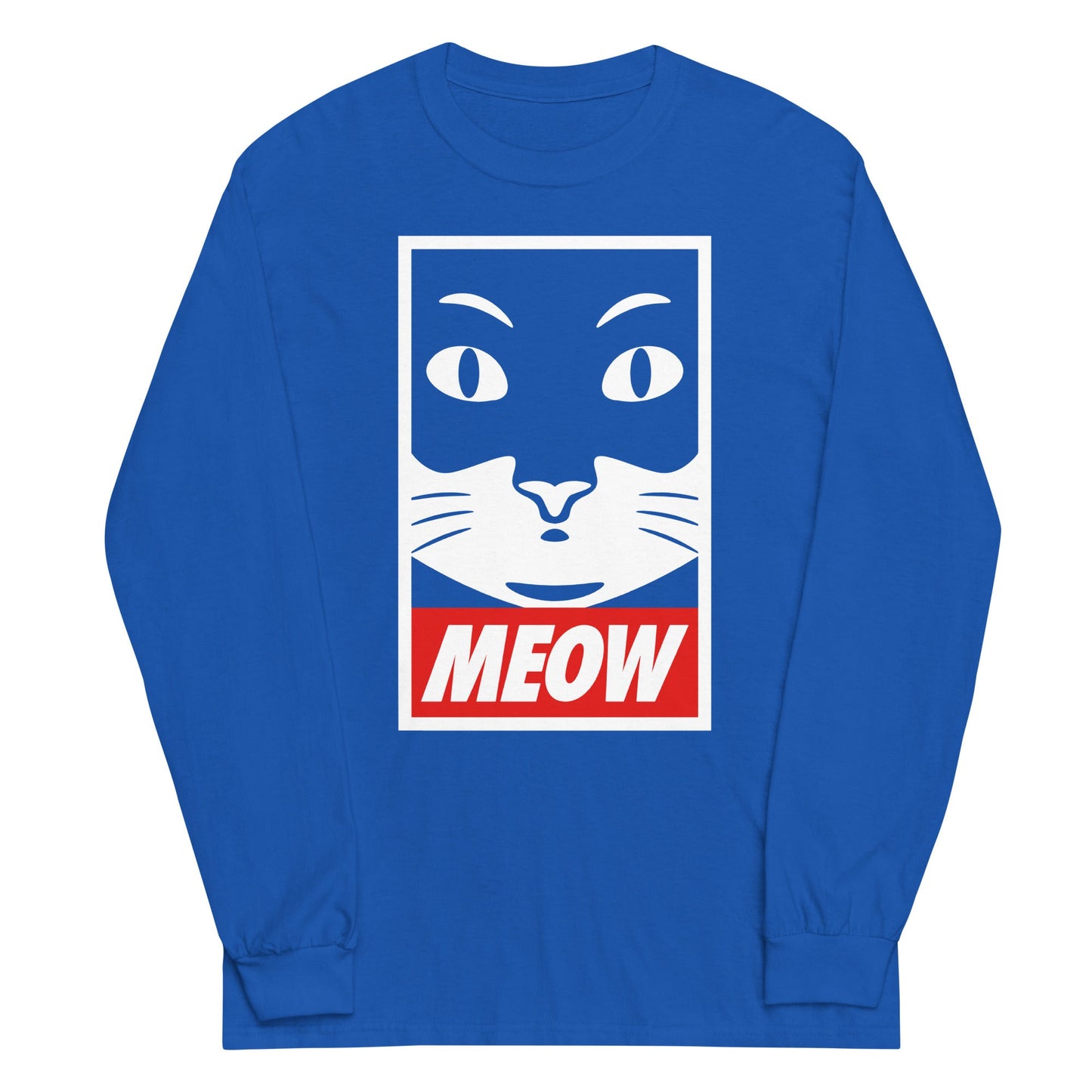 Meow Unisex Long Sleeve Tee