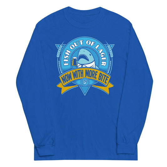 Fish Out Of Lager Unisex Long Sleeve Tee