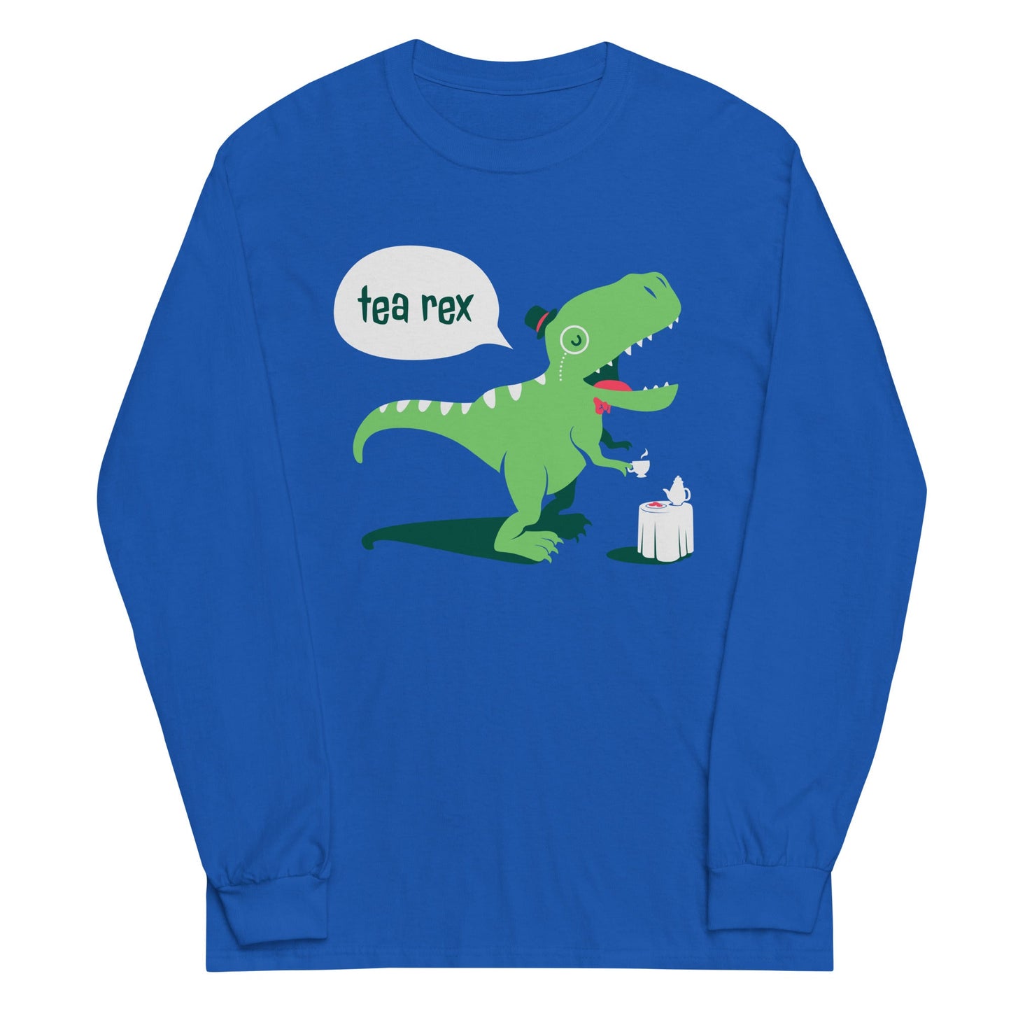Tea Rex Unisex Long Sleeve Tee