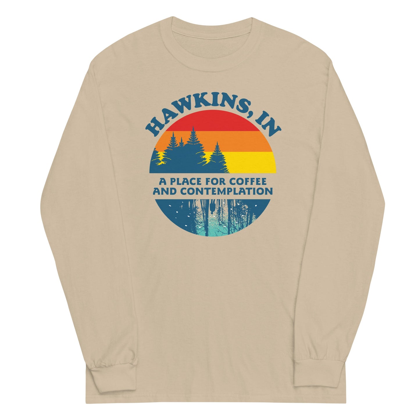 Hawkins Retro Unisex Long Sleeve Tee