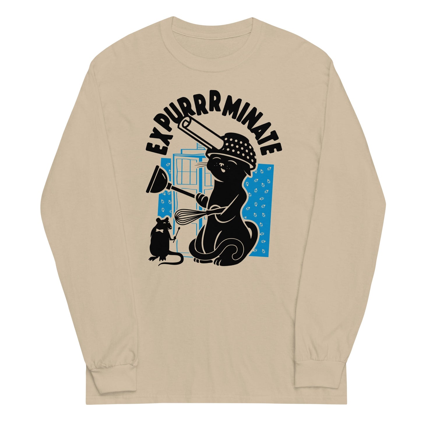 Expurrrminate Unisex Long Sleeve Tee