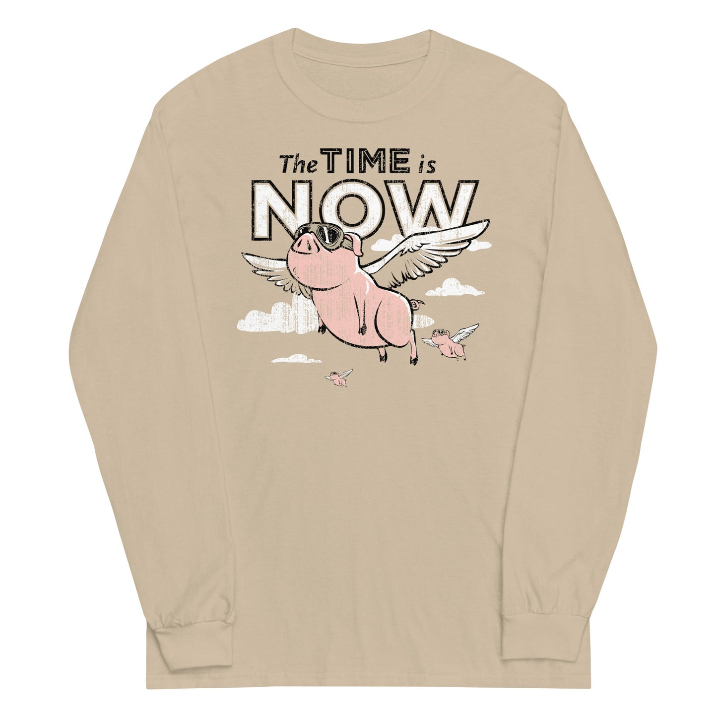 The Time Is Now Unisex Long Sleeve Tee