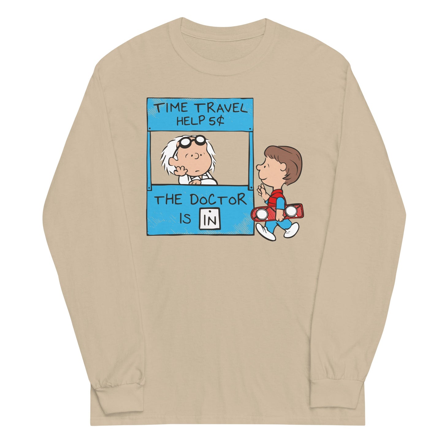 The Doctor Is In Unisex Long Sleeve Tee