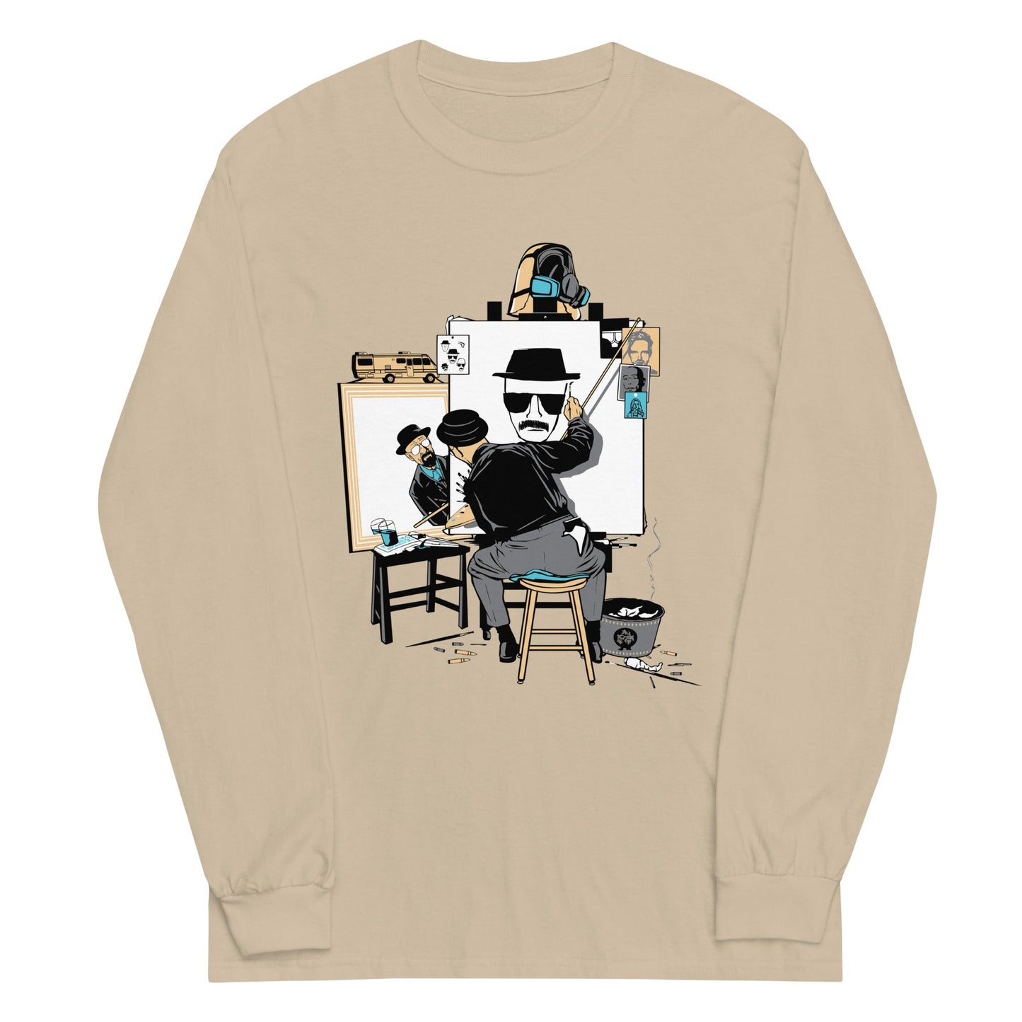 Heisenberg Self Portrait Unisex Long Sleeve Tee
