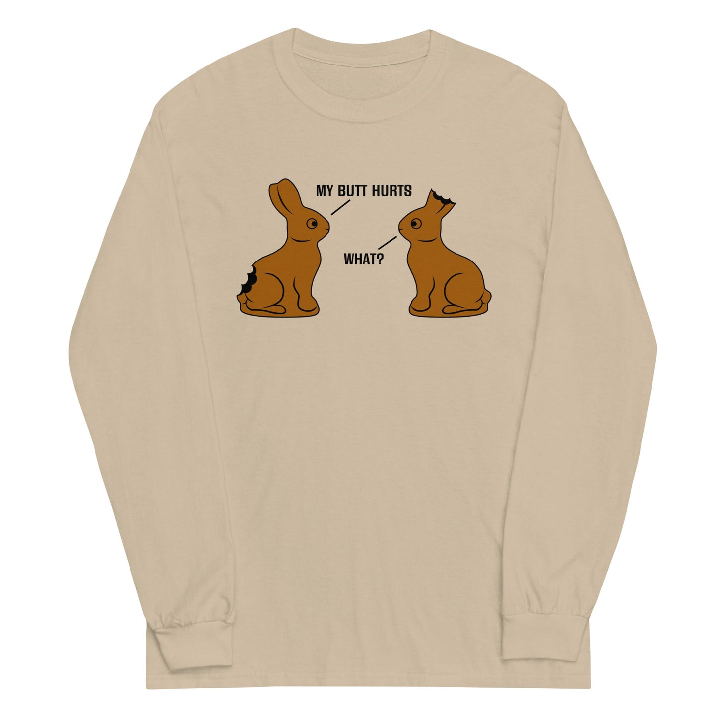 My Butt Hurts Unisex Long Sleeve Tee