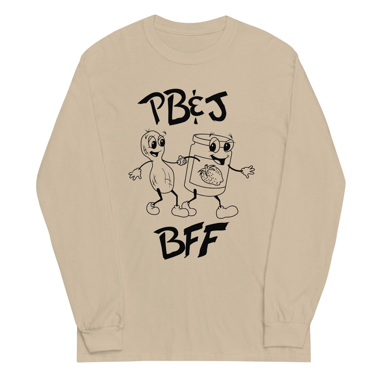 Peanut Butter And Jelly - BFF Unisex Long Sleeve Tee