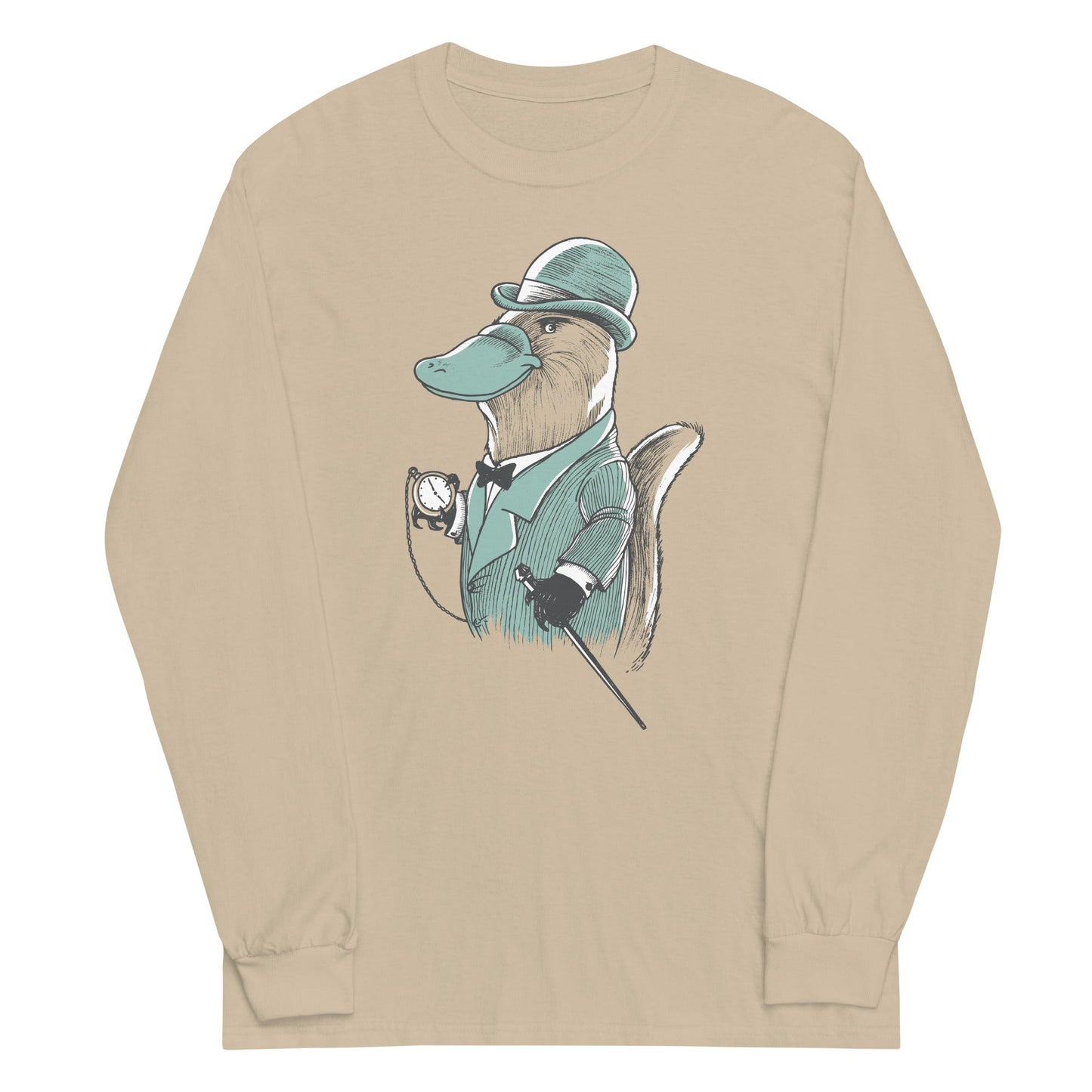 Duke Platypus Unisex Long Sleeve Tee