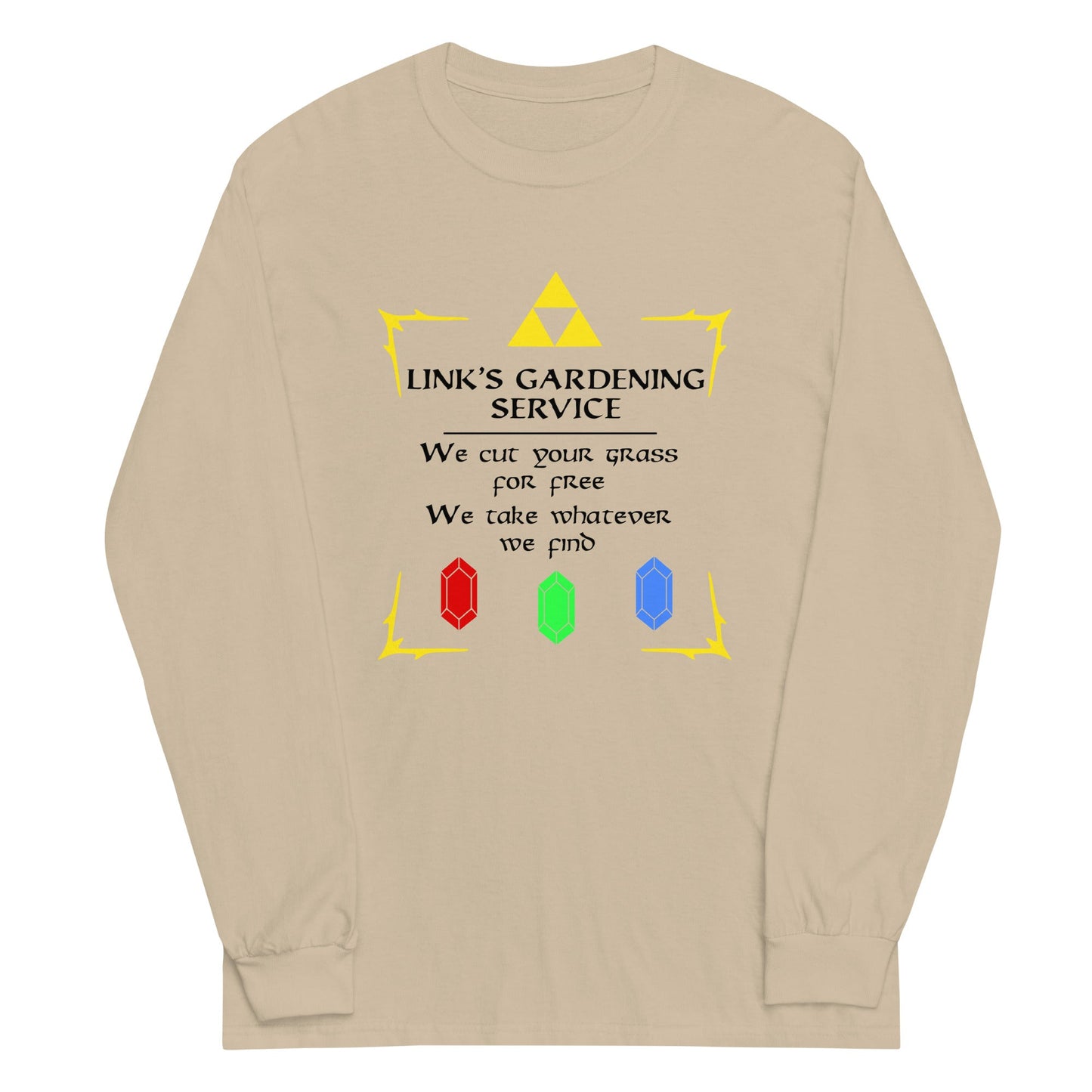 Link's Gardening Service Unisex Long Sleeve Tee