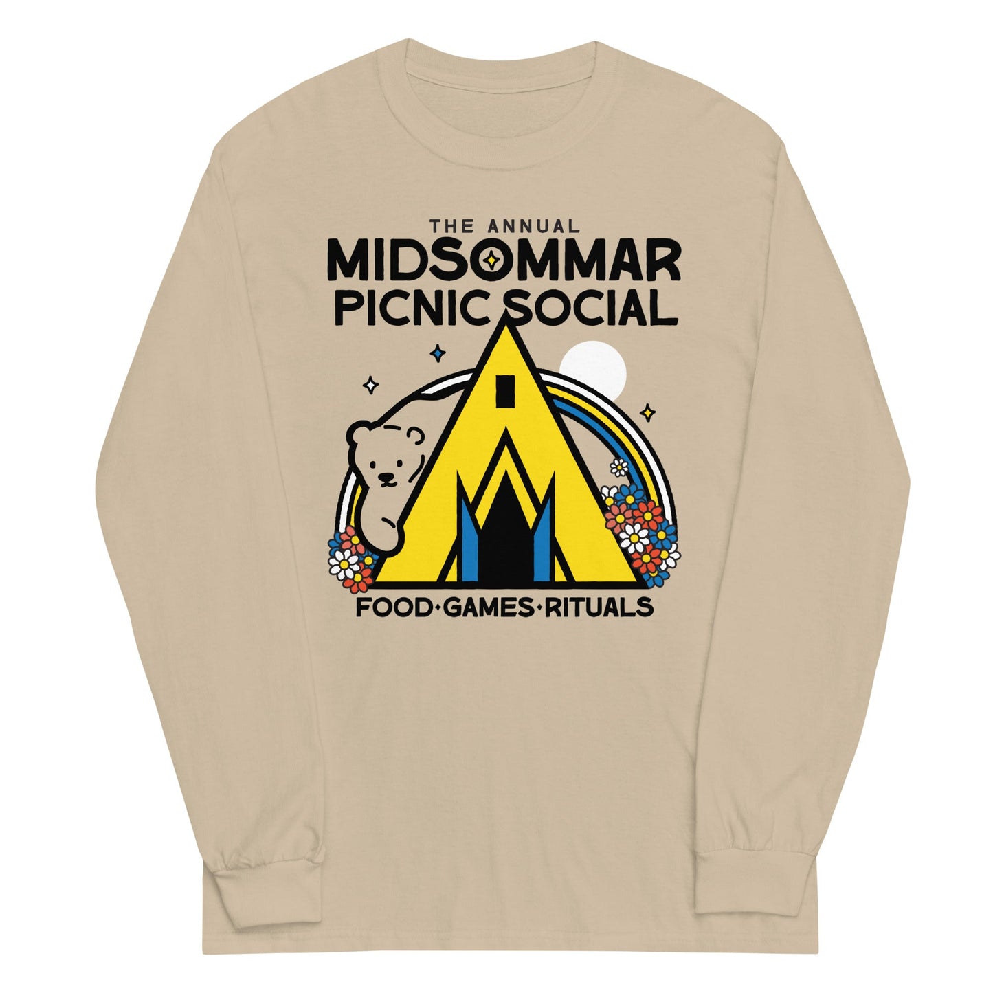 The Annual Midsommar Picnic Social Unisex Long Sleeve Tee