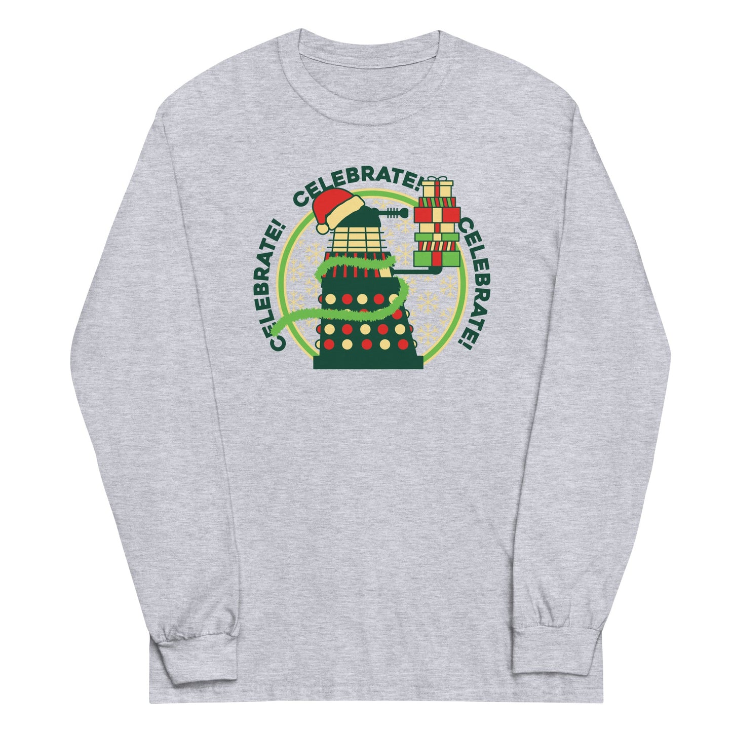 Celebrate! Celebrate! Celebrate! Unisex Long Sleeve Tee