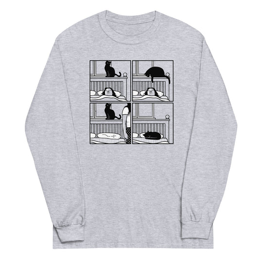 Cat Tap Unisex Long Sleeve Tee