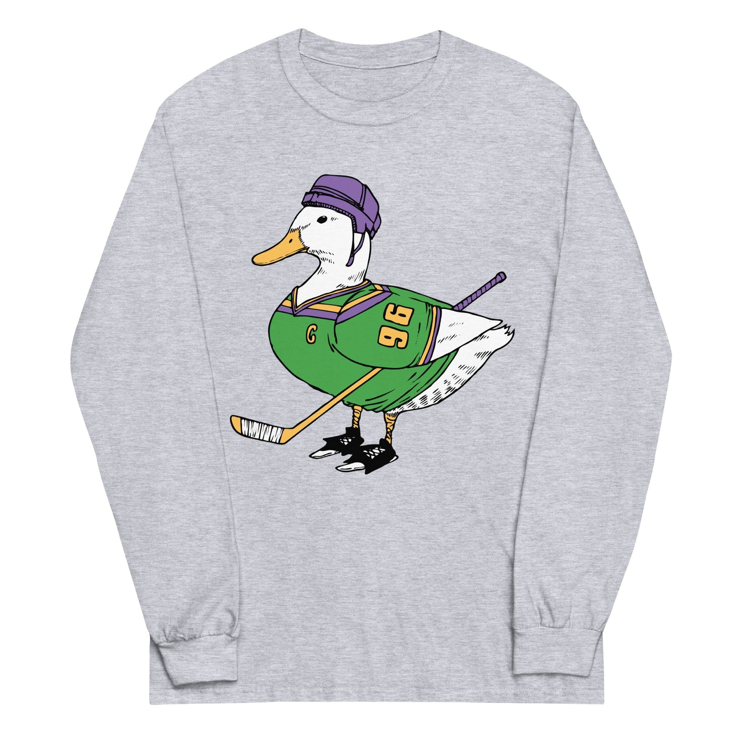 Mighty Duck Unisex Long Sleeve Tee