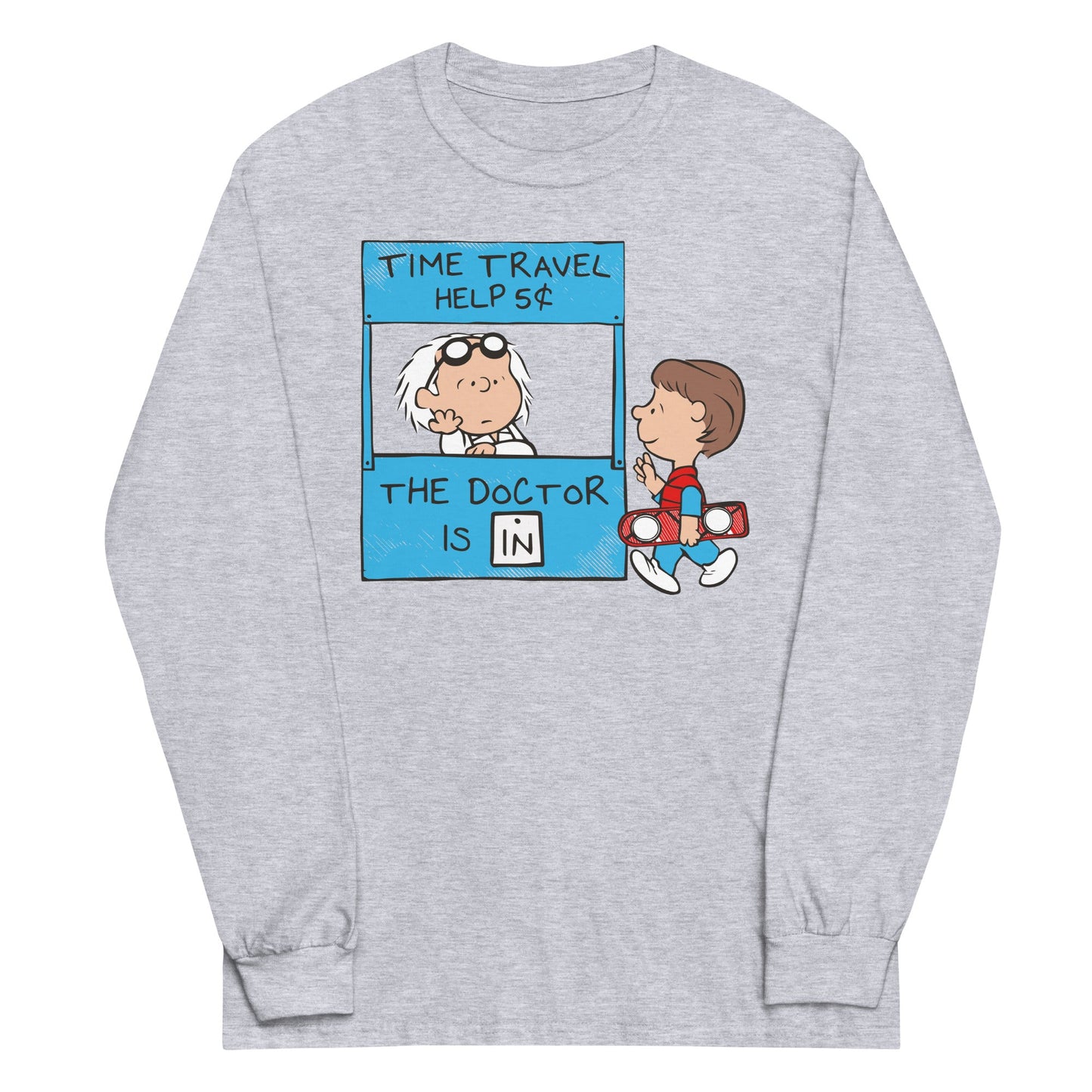 The Doctor Is In Unisex Long Sleeve Tee