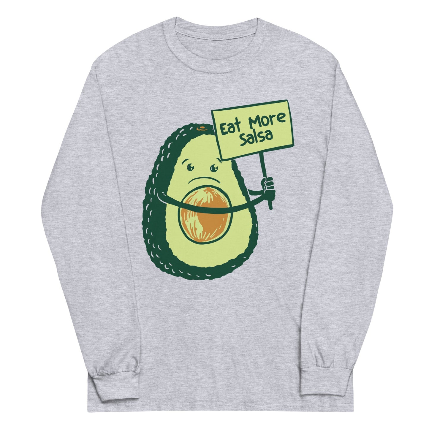 Eat More Salsa Unisex Long Sleeve Tee