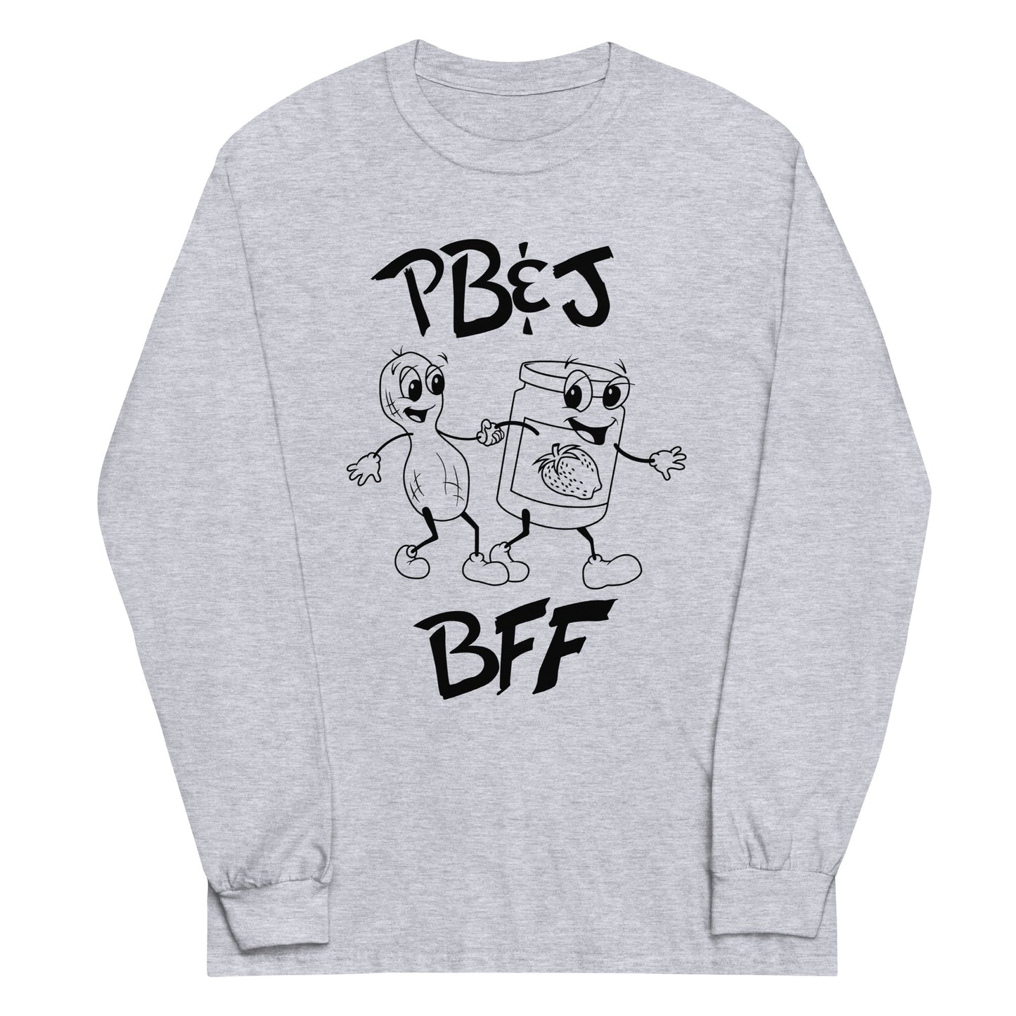 Peanut Butter And Jelly - BFF Unisex Long Sleeve Tee