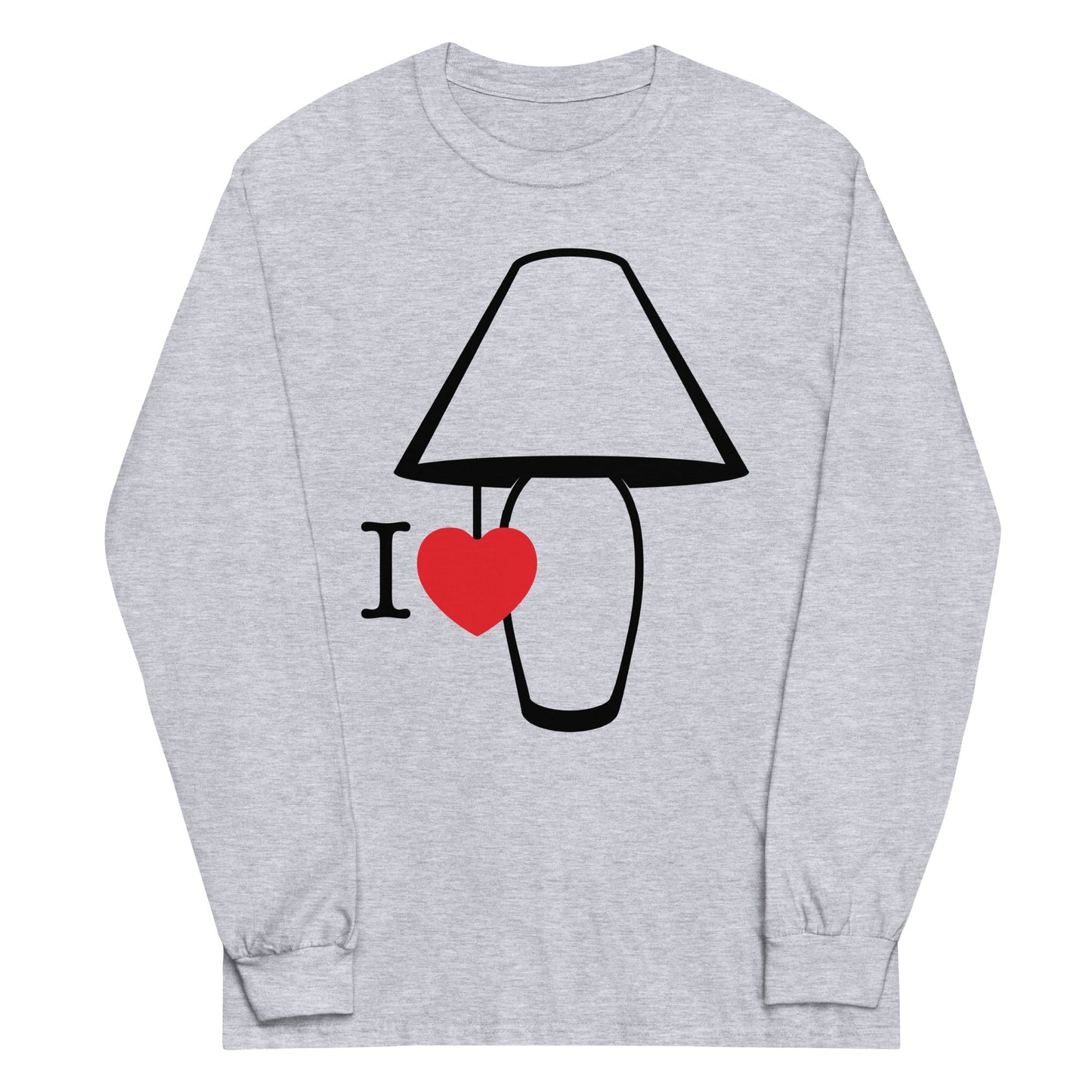I Love Lamp Unisex Long Sleeve Tee