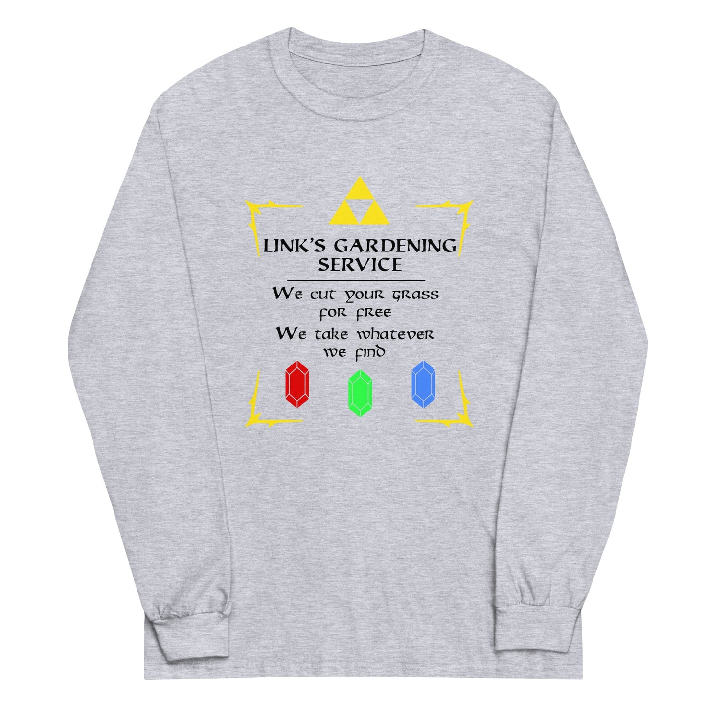 Link's Gardening Service Unisex Long Sleeve Tee