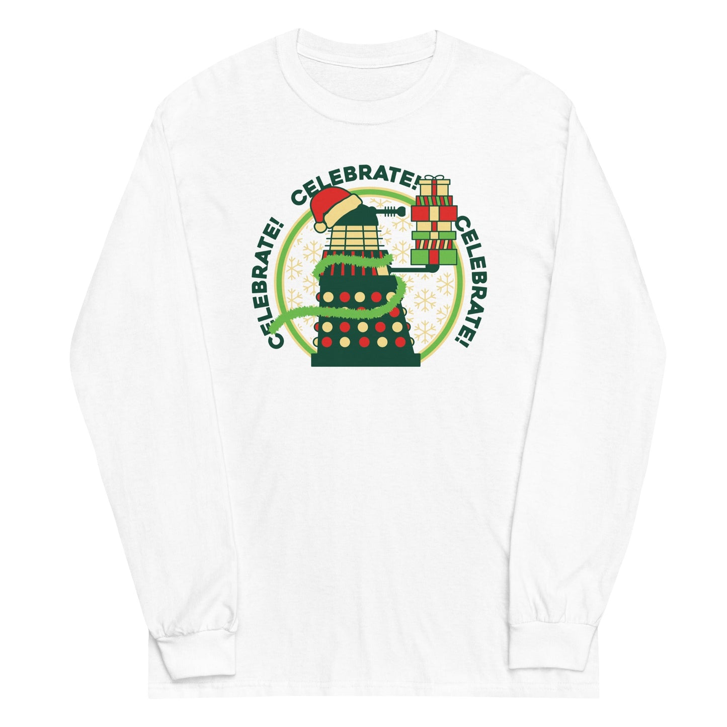 Celebrate! Celebrate! Celebrate! Unisex Long Sleeve Tee