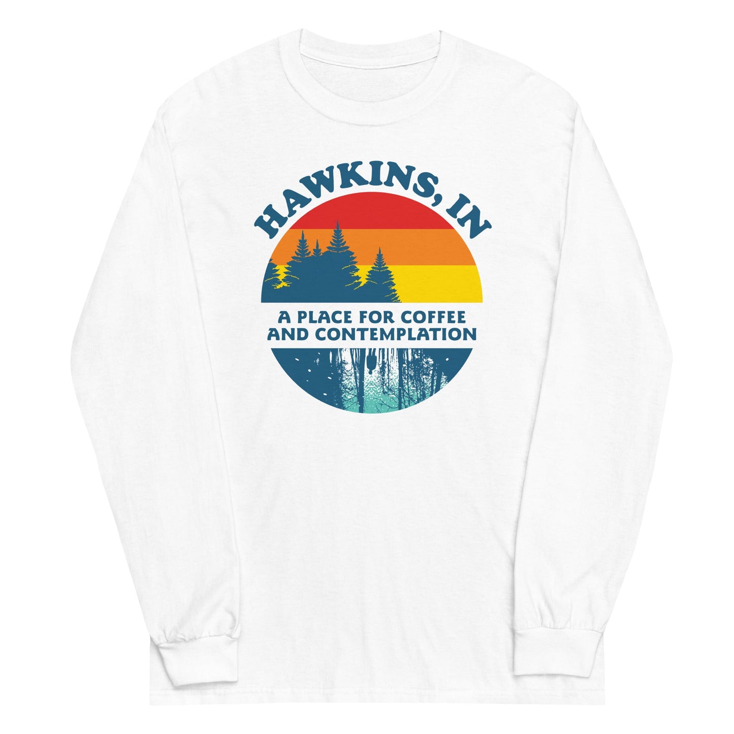 Hawkins Retro Unisex Long Sleeve Tee