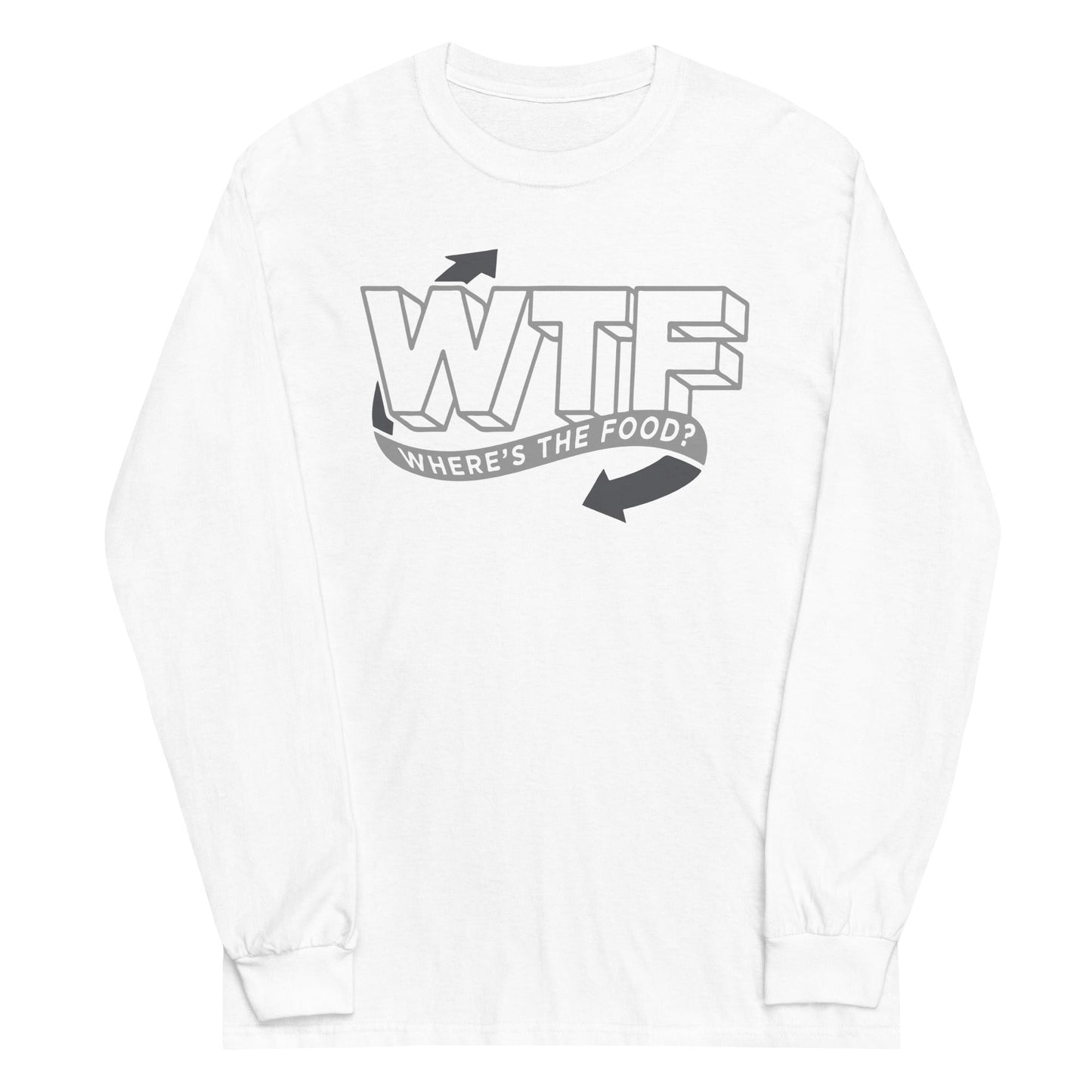 Where's The Food? Unisex Long Sleeve Tee