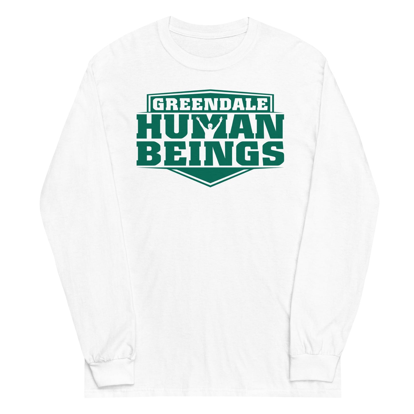 Greendale Human Beings Unisex Long Sleeve Tee