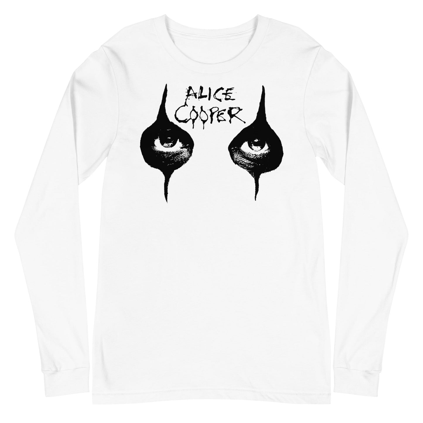 Alice Cooper  Eyes Long Sleeve  T Shirt Apparel