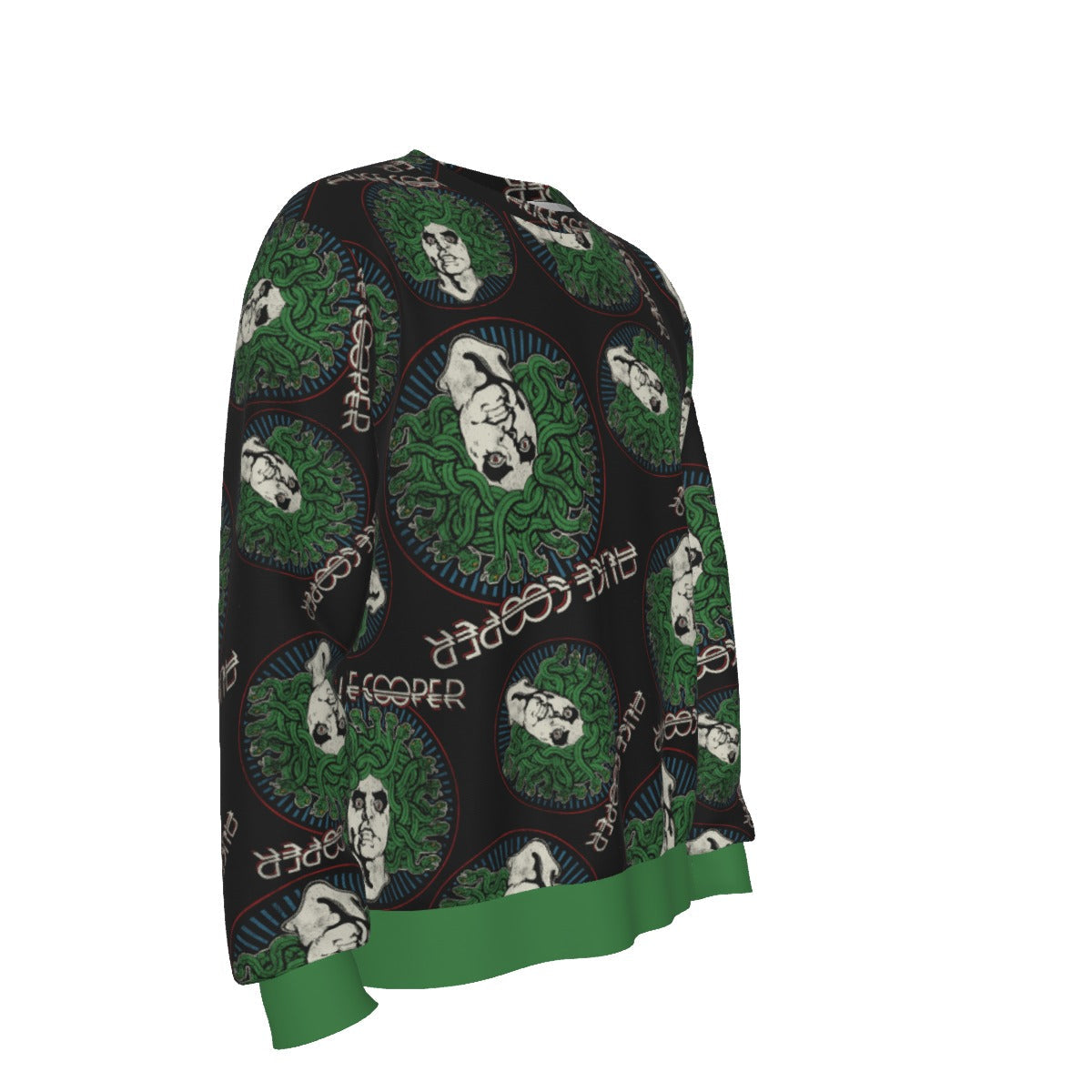 Alice Cooper Hair All Over Print Sweatshirt