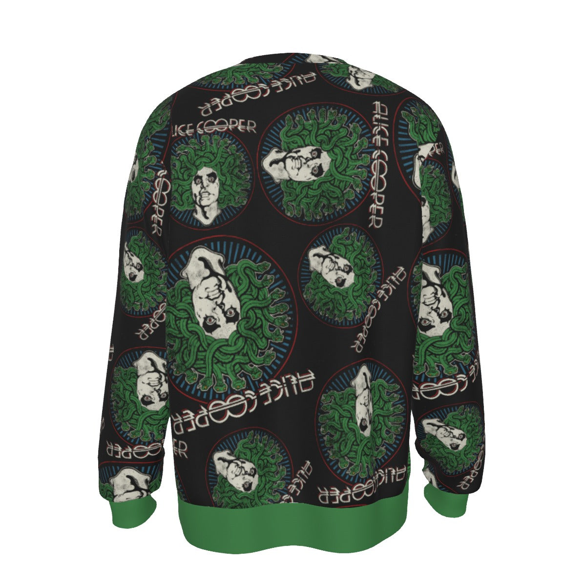 Alice Cooper Hair All Over Print Sweatshirt