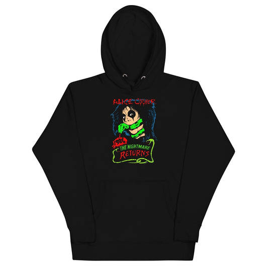 Alice Cooper  Nightmare Returns Hoodie Apparel