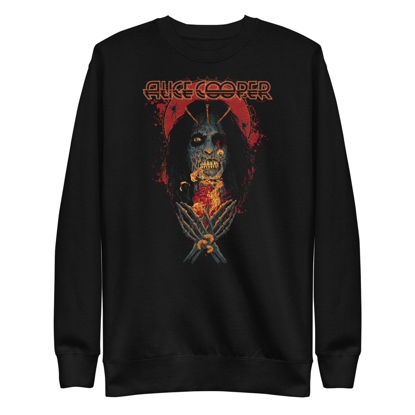 Alice Cooper  Skeleton Sweatshirt Apparel