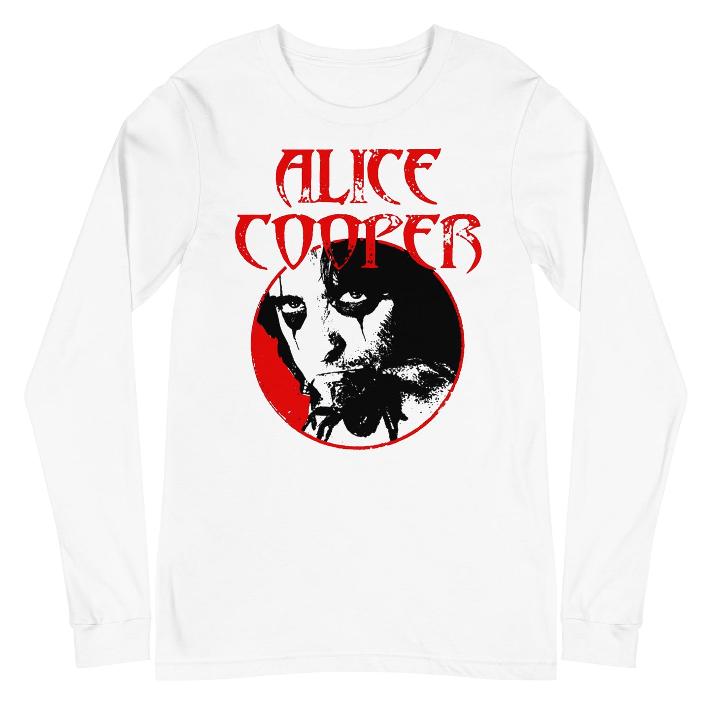 Alice Cooper  Staring Long Sleeve T Shirt Apparel