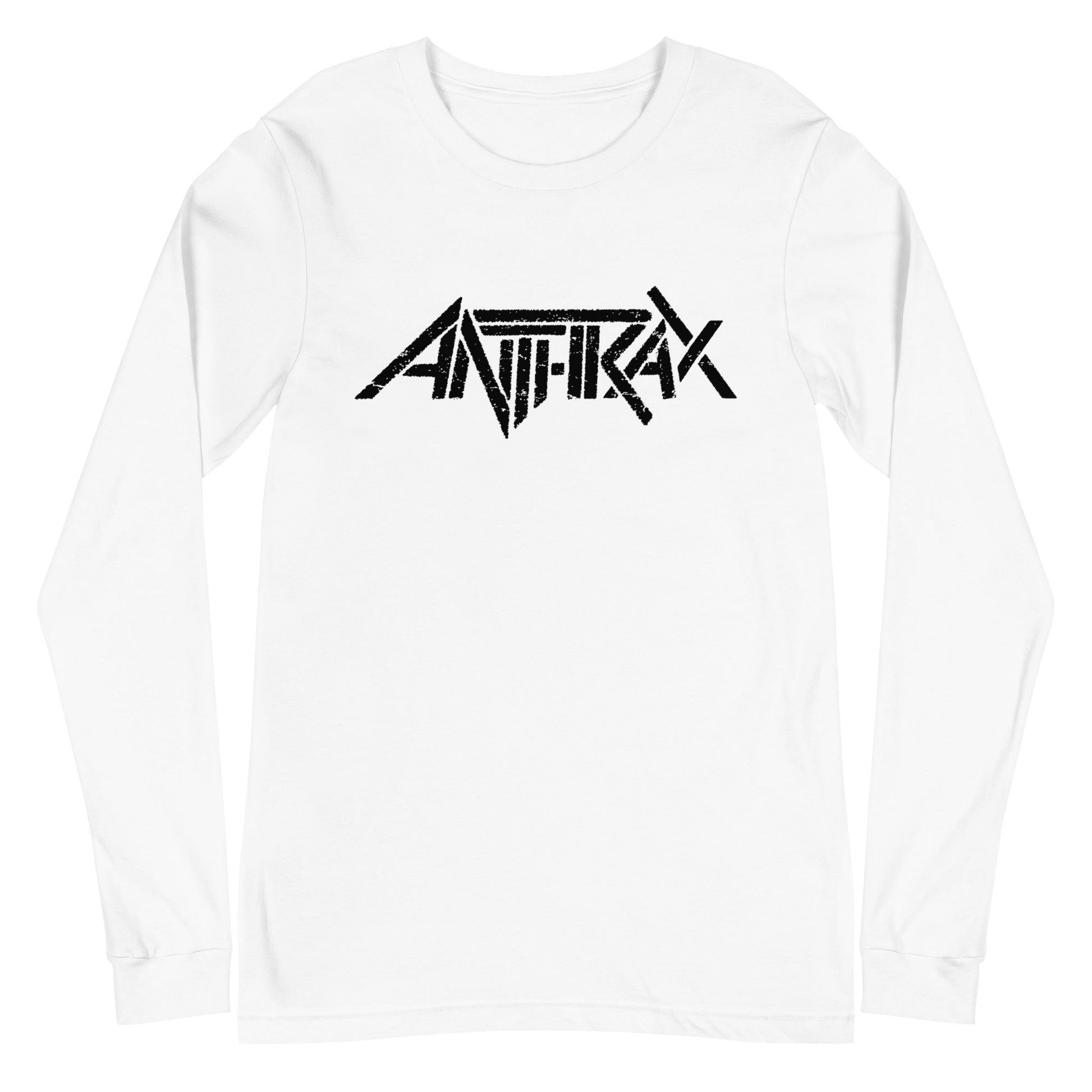 Anthrax  Classic Logo Long Sleeve T Shirt Apparel - clothing by TeeHivey.com