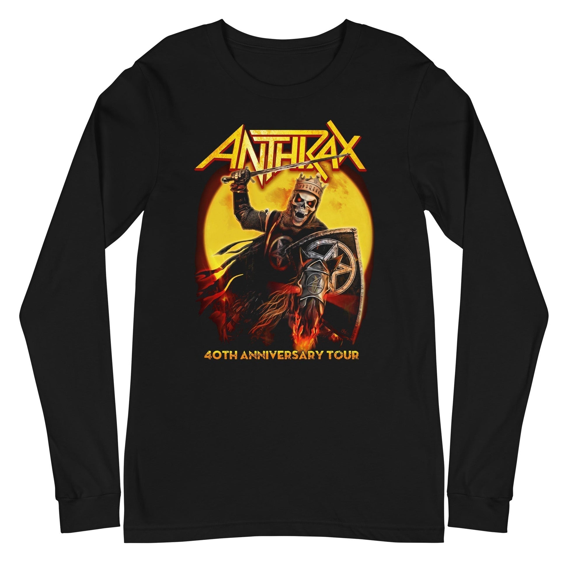 Anthrax  Dead Cavalry Long Sleeve T Shirt Apparel - clothing by TeeHivey.com