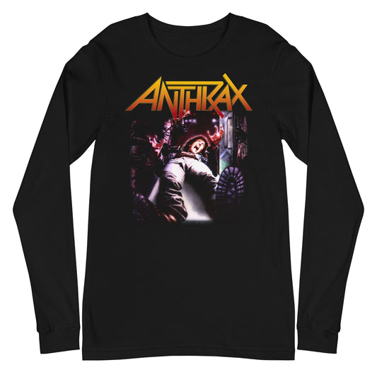 Anthrax  Die on Your Feet Long Sleeve  T Shirt Apparel - clothing by TeeHivey.com