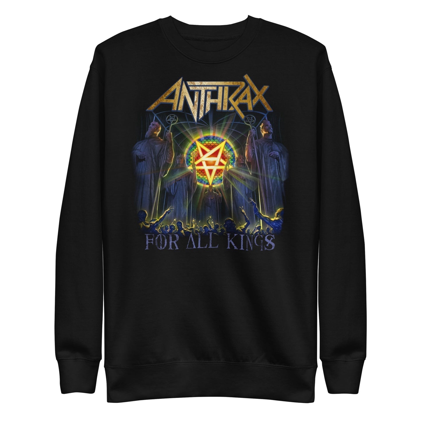 Anthrax  For All Kings Sweatshirt Apparel - clothing by TeeHivey.com