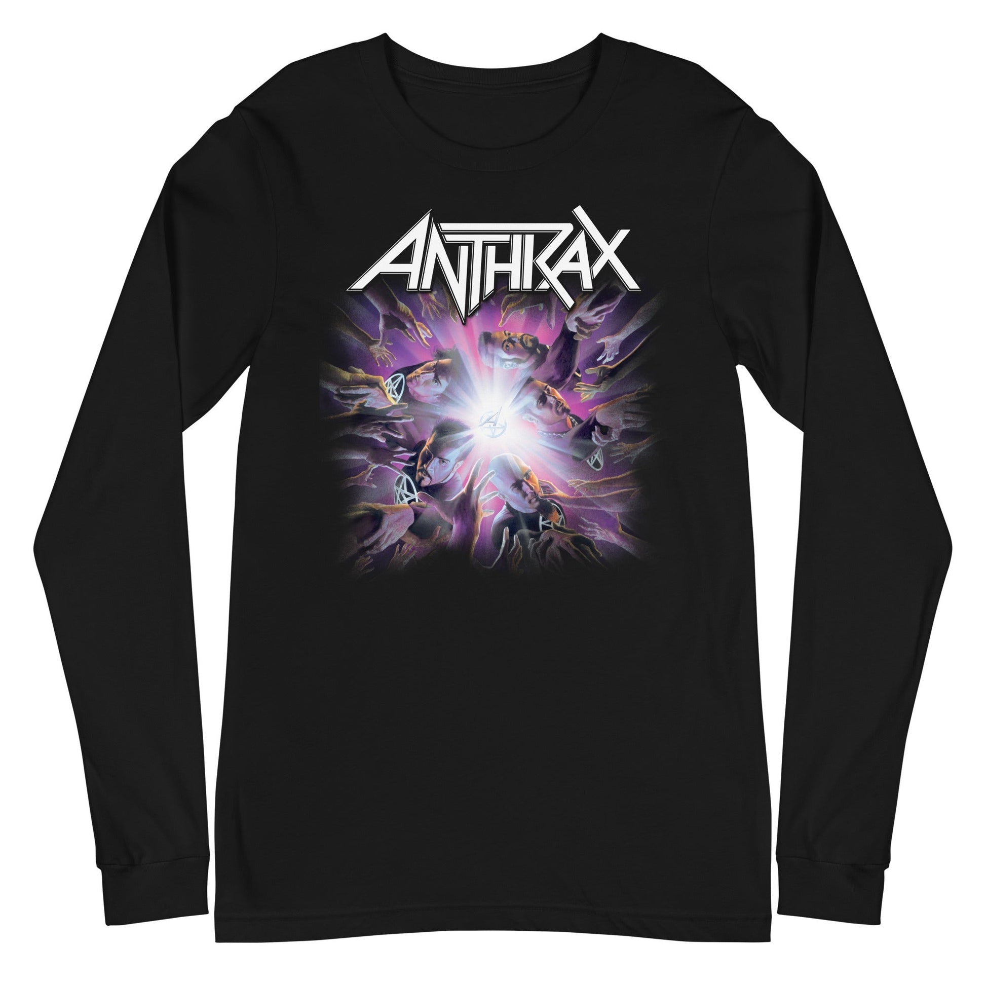 Anthrax  Galaxies Long Sleeve T Shirt Apparel - clothing by TeeHivey.com
