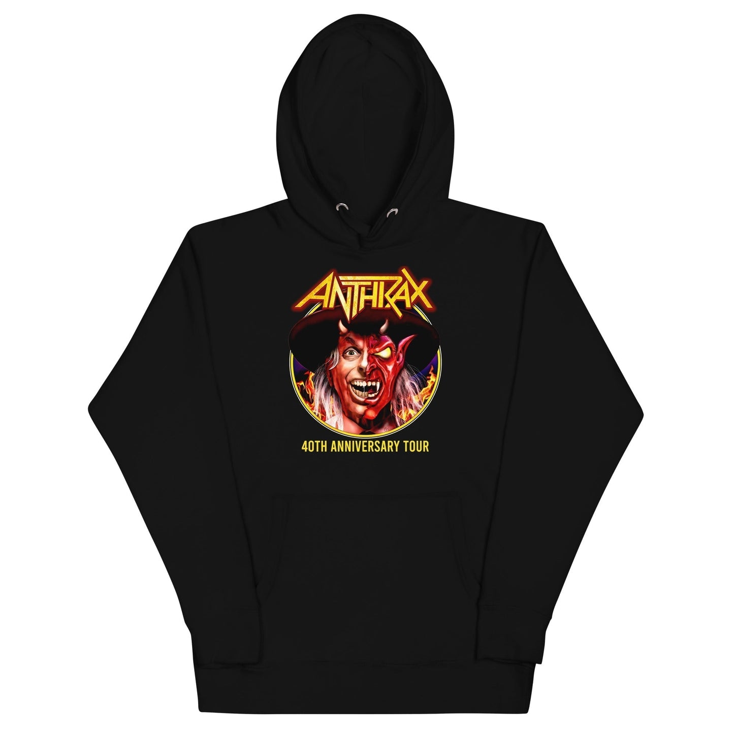 Anthrax  Half Devil Hoodie Apparel - clothing by TeeHivey.com