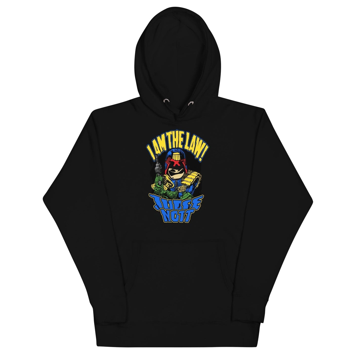 Anthrax  I Am The Law Hoodie Apparel - clothing by TeeHivey.com