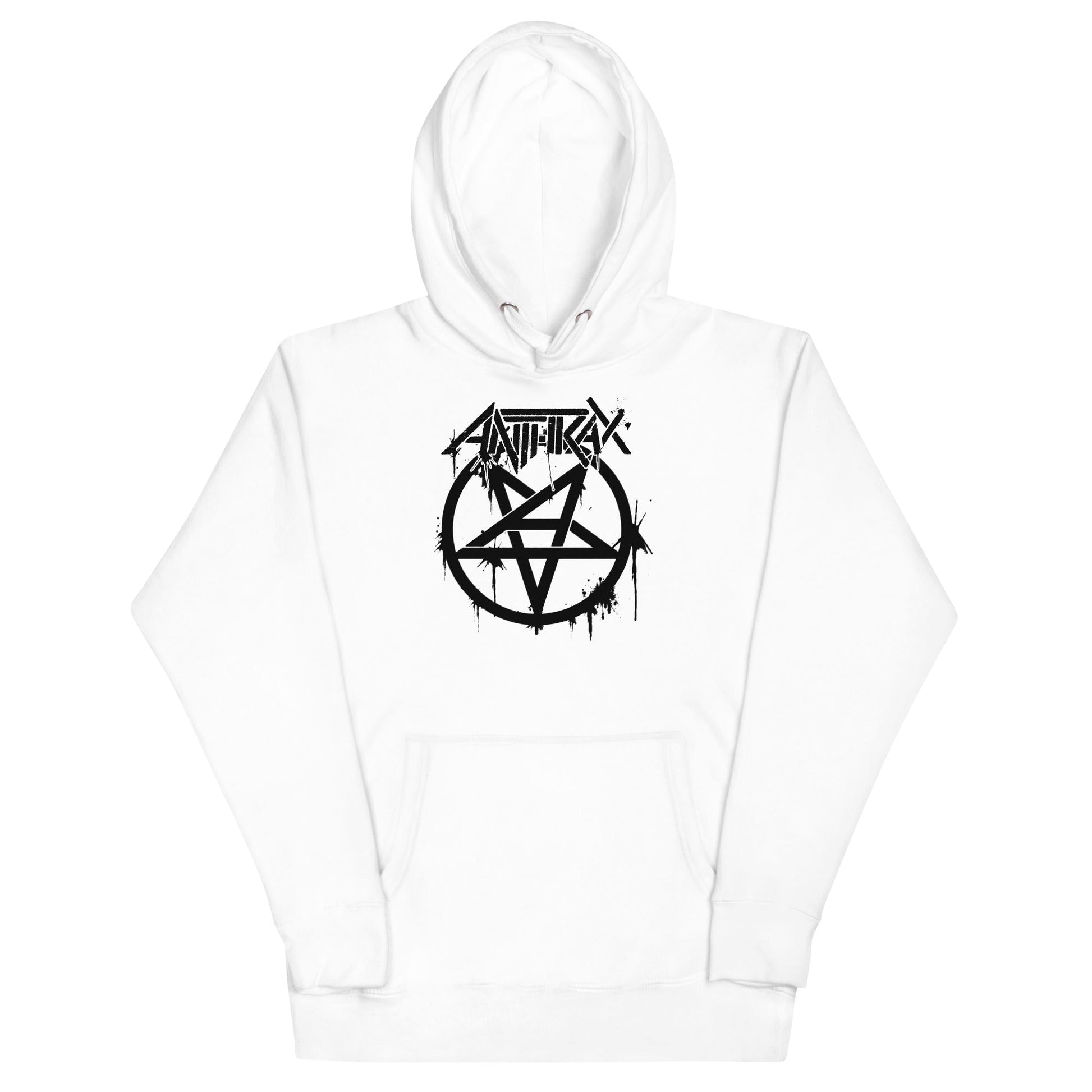 Anthrax  Pentagram Logo Hoodie #1009 Apparel - clothing by TeeHivey.com
