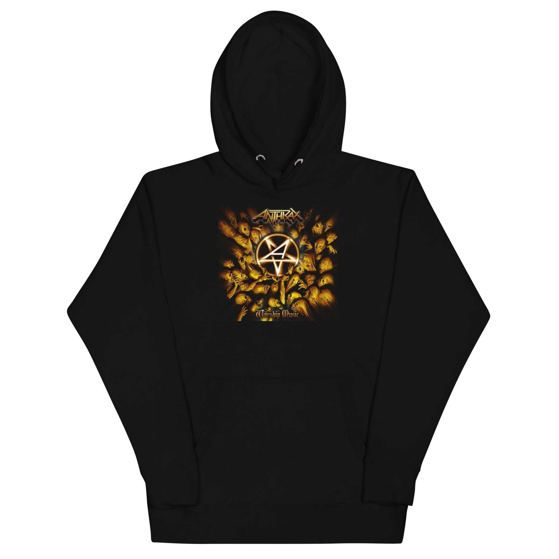 Anthrax  Pentagram Logo Hoodie #1026 Apparel - clothing by TeeHivey.com