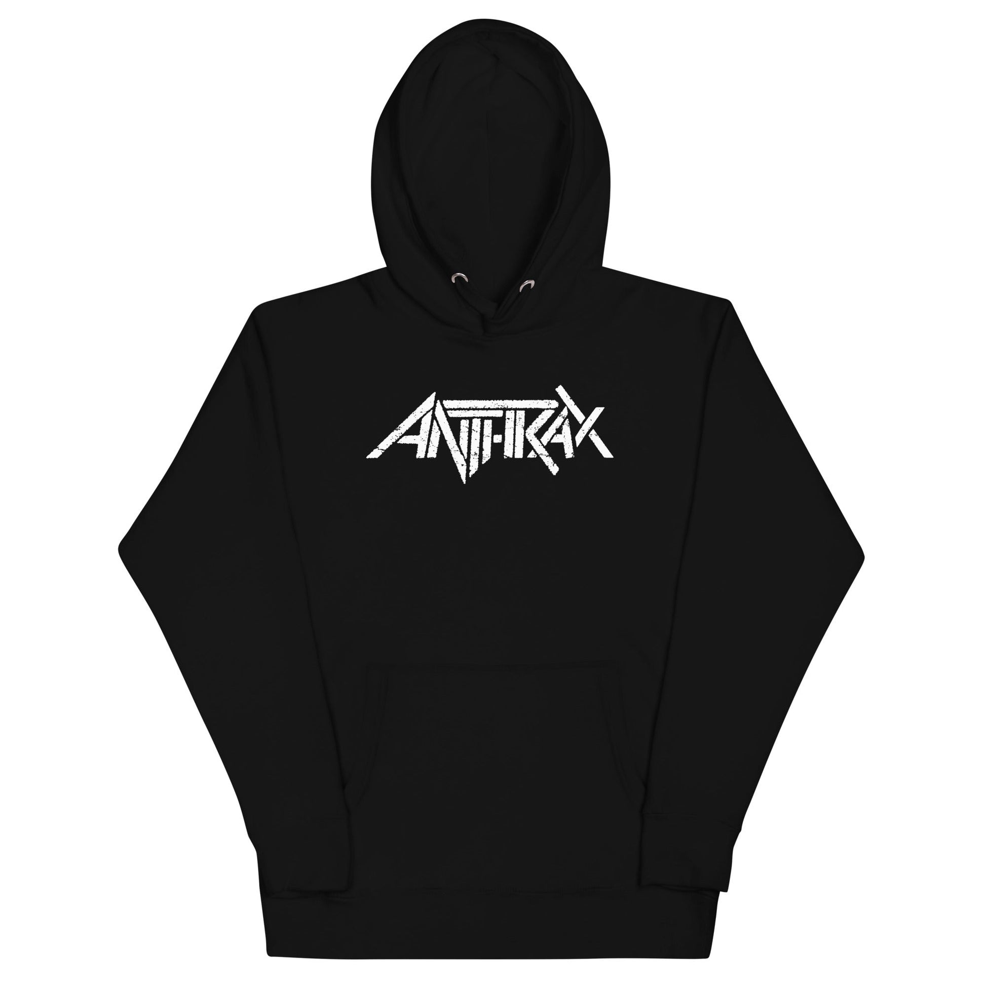 Anthrax  White Core Logo Hoodie Apparel - clothing by TeeHivey.com