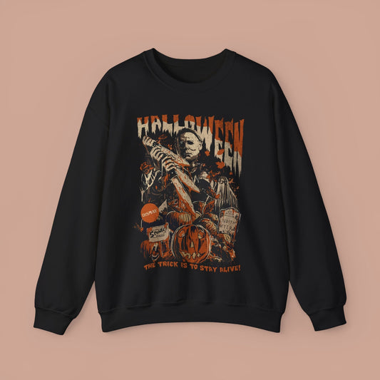 Michael Myers Vintage Horror Sweatshirt.