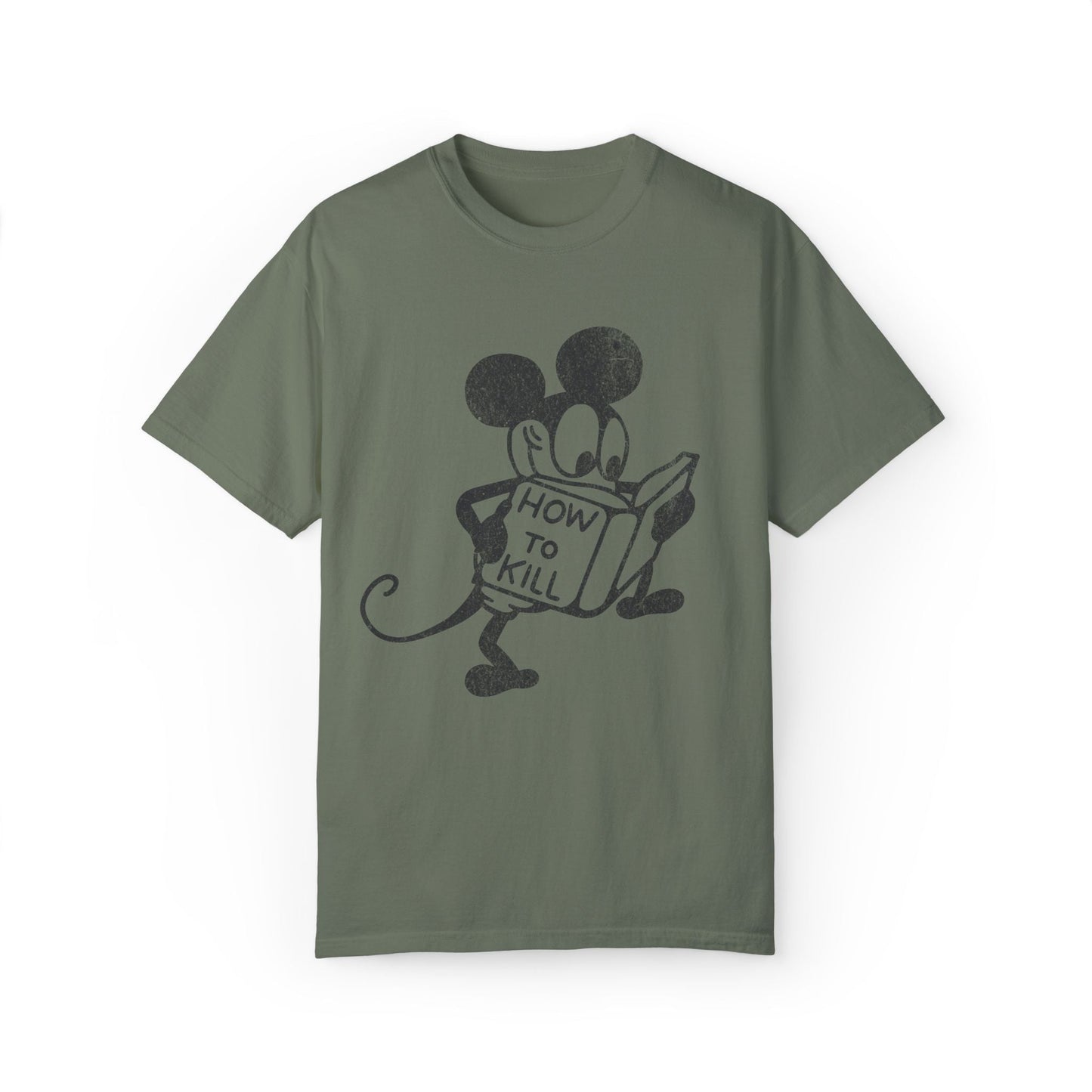 Mickey Mouse How To Kill Vintage T-shirt.